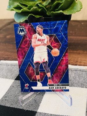 2024-25 Mosaic #6 Bam Adebayo International Blue Mosaic Prizm  22/35