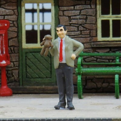 OSBF175 Spur O Figuren Mr Bean (bemalte Figur)