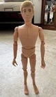1970s HASBRO  GI JOE MAN OF ACTION DOLL  (BLONDE) GREEN UNIFORM -FREE SHIP.