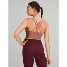 Lululemon Energy Longline Ribbed Sports Bra