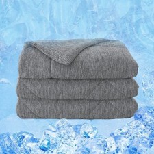 meadow park Cooling Comforter Twin Size, Double Sided Cooling Blanket for Hot...