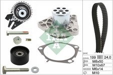 Image of INA 530056230 Water Pump & Timing Belt Kit Fits Jeep Opel Saab Suzuki Vauxhall