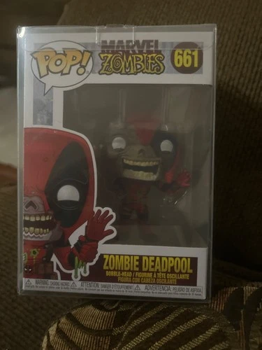 Funko POP! Zombie Deadpool 661 Marvel Zombies W/ PROTECTOR - P90
