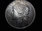 1891 CC Morgan Silver Dollar, VAM 3 "Spitting Eagle", US Mint 90% Silver Coin