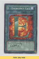 E - Emergency Call 1st Ed. YuGiOh nemy of Justice #EOJ-EN039 2006 READ 0f8