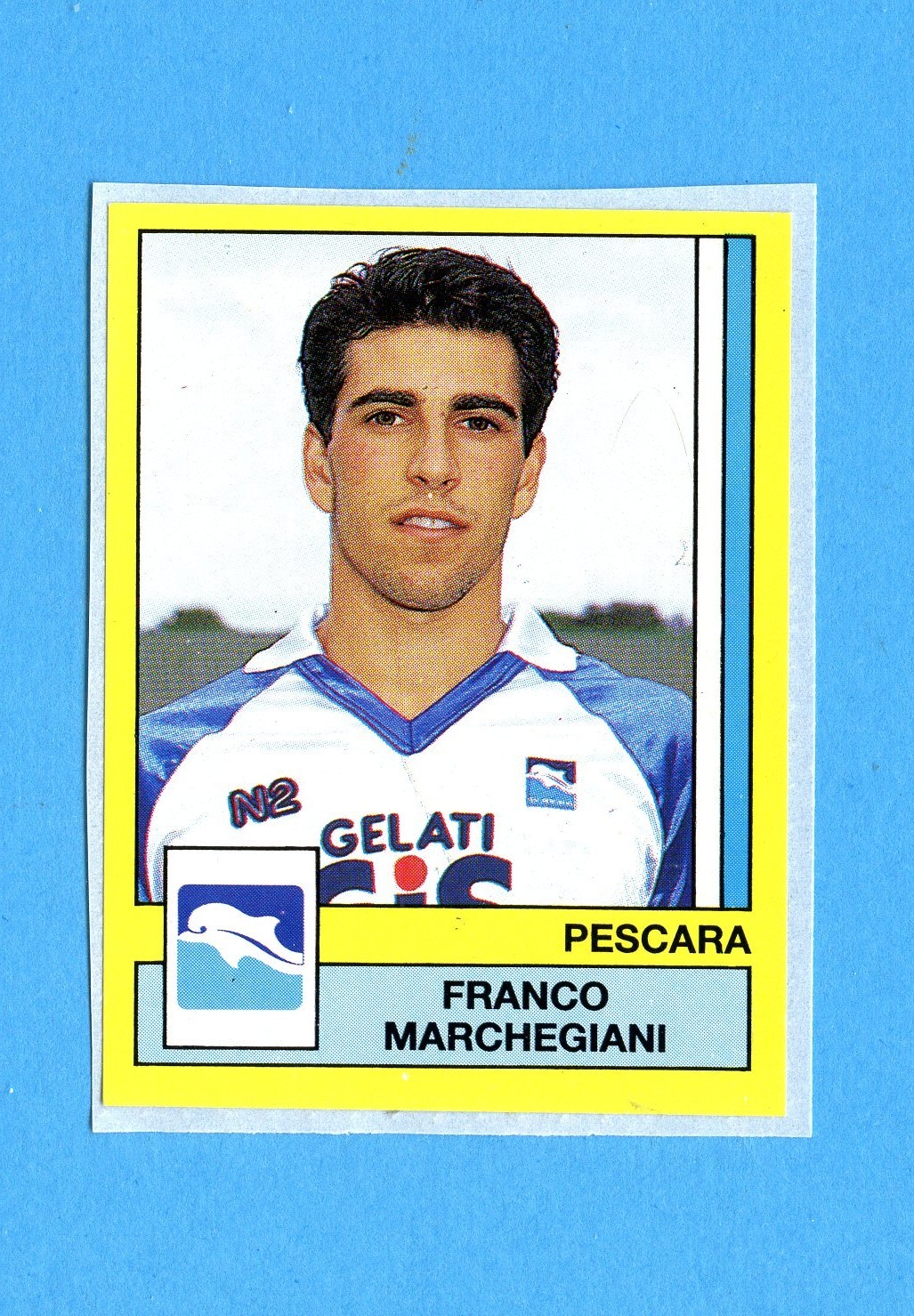 CALCIATORI PANINI 1988-89 Figurina-Sticker n. 258 - MARCHEGIANI - PESCARA -Rec