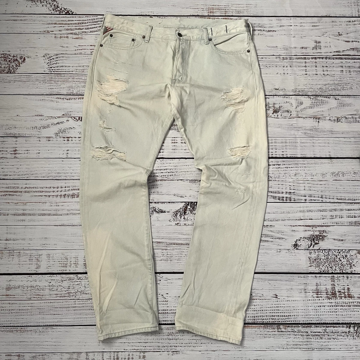 DENIM & SUPPLY Ralph Lauren ホワイトデニム Denim & Supply Ralph Lauren White Jeans for Men for sale | eBay