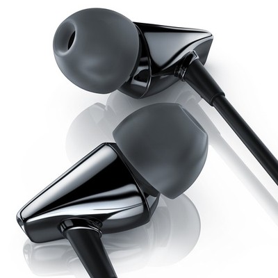 In Ear Kopfhörer mit Kabel  3,5 mm KlinkeAnschluss  1,2 m Kabel  10 Paar Sil...
