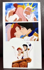 Disney The Little Mermaid Princess Ariel Scene Custom Jumbo Sticker Sheet Set