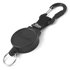 Zoro Select #6C Key Reel, Split Ring Type, Black