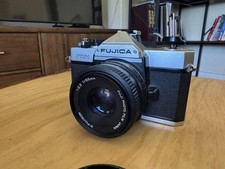 Fujica STX-1 35mm Film Camera with Lenses And Original Case