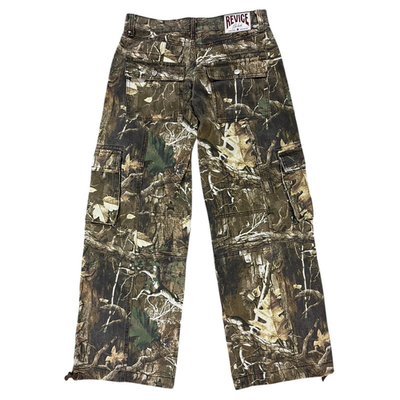 Revice Denim Womens The Amelia Oakland Baggy Wide Leg Camo Cargo
