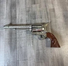 Louis Marx Thunder Gun Western Toy Play Revolver Silver 50s 60s