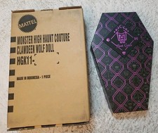 Monster High Haunt Couture Clawdeen Wolf Doll NRFB NIB with Shipper 