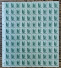 U S Stamps Scott #1209 - 1 cent Andrew Jackson  Mint sheet of 100, MNH Mint