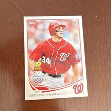 **MINT** 2013 Topps Opening Day- Rookie Card Bryce Harper. rookie card picture