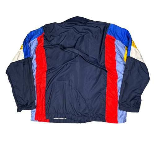 Vintage Sergio Tacchini Jacket Men's 46 (US) 56(IT) Track Windbreaker Zip 80s - Picture 10 of 10