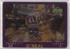 1997-98 Upper Deck Diamond Vision Signature Moves Shaquille O'Neal #S13 HOF