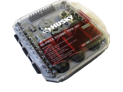 #ad HUSKY 532135 46 PIECE STUBBY TOOL SET NEW F40030684 $21.99