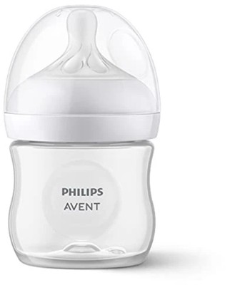 Philips Avent Natural Baby Bottle with Natural Response Nipple 4oz Flow 2