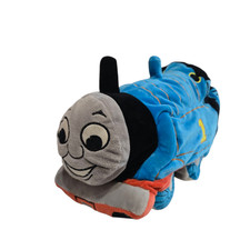 Thomas & Friends Plush Train Stuffed Microbeads Blue Engine #1 15 Inch Pillow