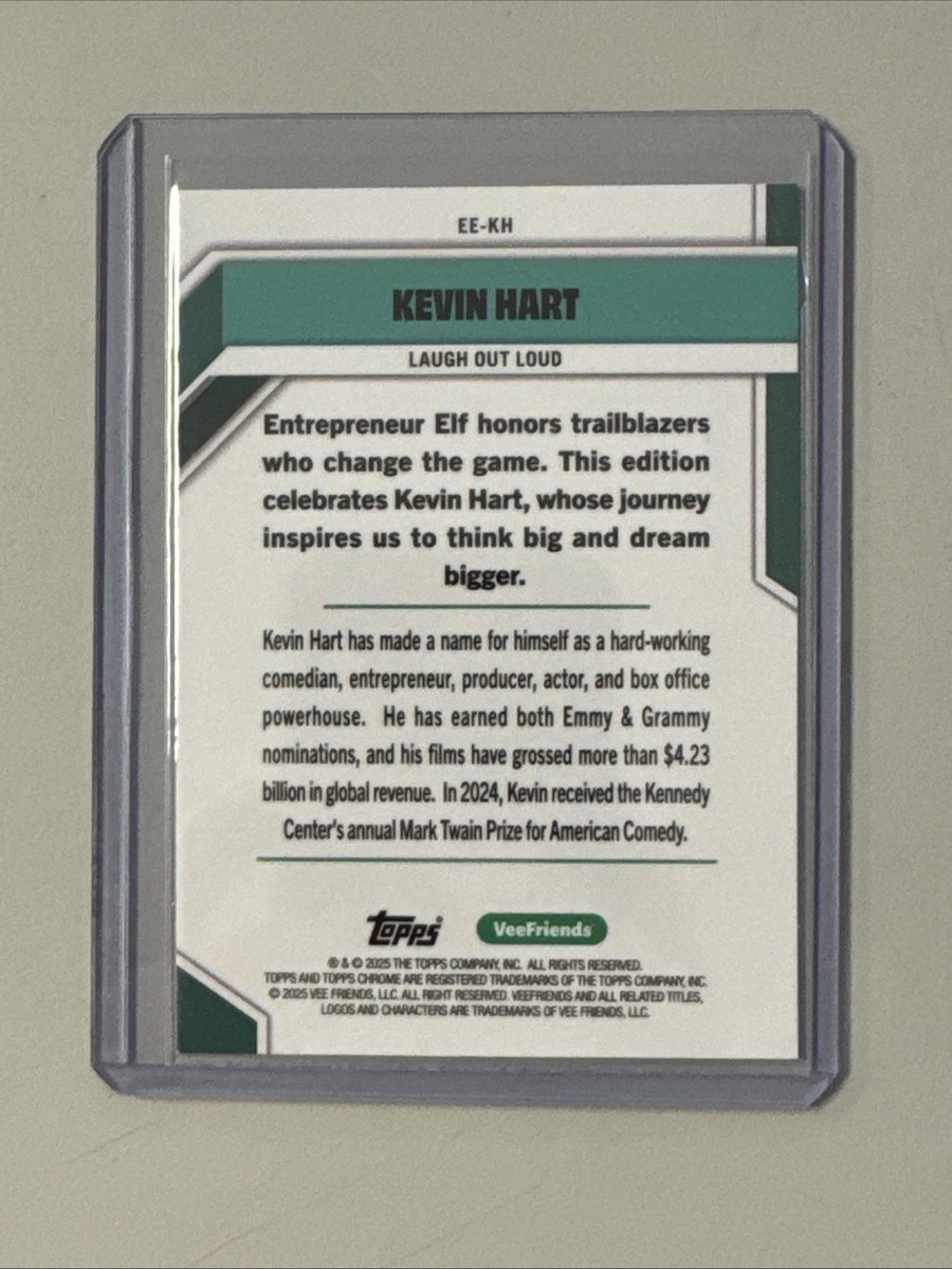 2025 Topps Chrome VeeFriends Kevin Hart EEKH | eBay