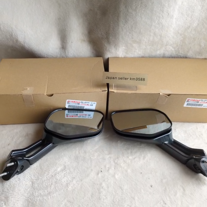 Yamaha FJR1300 Mirror Set L/R OEM DNMN 3P6-26280-10-P5 3P6-26290