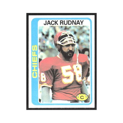 1978 Topps Jack Rudnay Chiefs #207