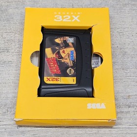 Virtua Racing Deluxe SEGA Genesis 32X Racing CIB Tested Working Complete