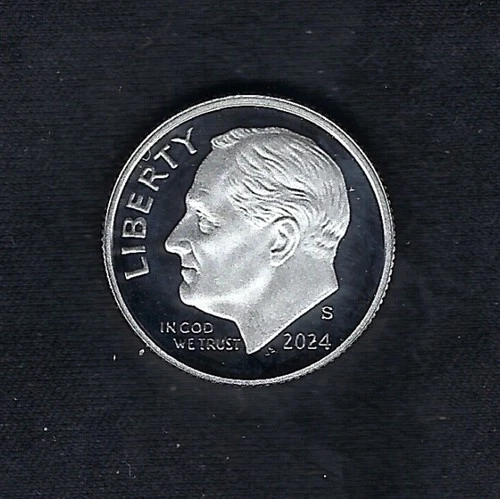 2024 S Silver Proof Roosevelt Dime - .999 Silver