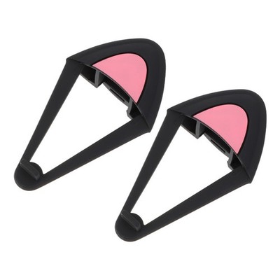 1 Pair of Lovely Headset Decorations Cat Ear Shaped Headphone Adornments