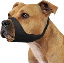 Pitbull Muzzle, Soft Muzzle for American Bully Bulldog Boxers Rottweilers