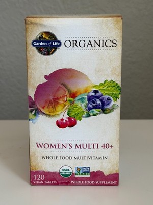 Garden of Life Women's 40+ Multivitamin Tablets - 120 Count