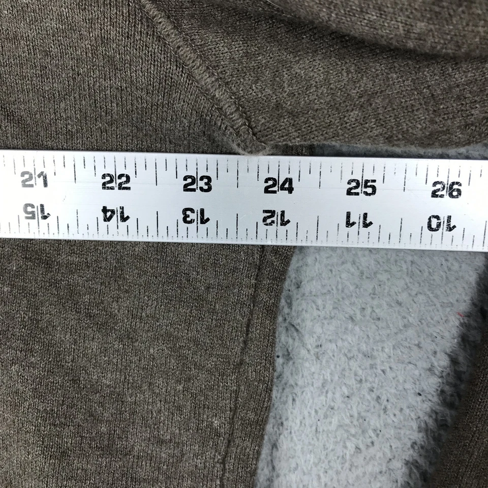 North Face Sweater Mens Large Brown Half Zip Pullover Wool Blend Outdoor Casual - Image 4 of 4