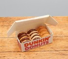 OOAK Box Of Hand Sculpted Dunkin' Donuts Dollhouse Miniature 1:12 — photo 6