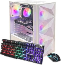STGAubron Gaming PC Desktop Computer,Ryzen 5 5600GT,RX 6500,16G,1T,W11H