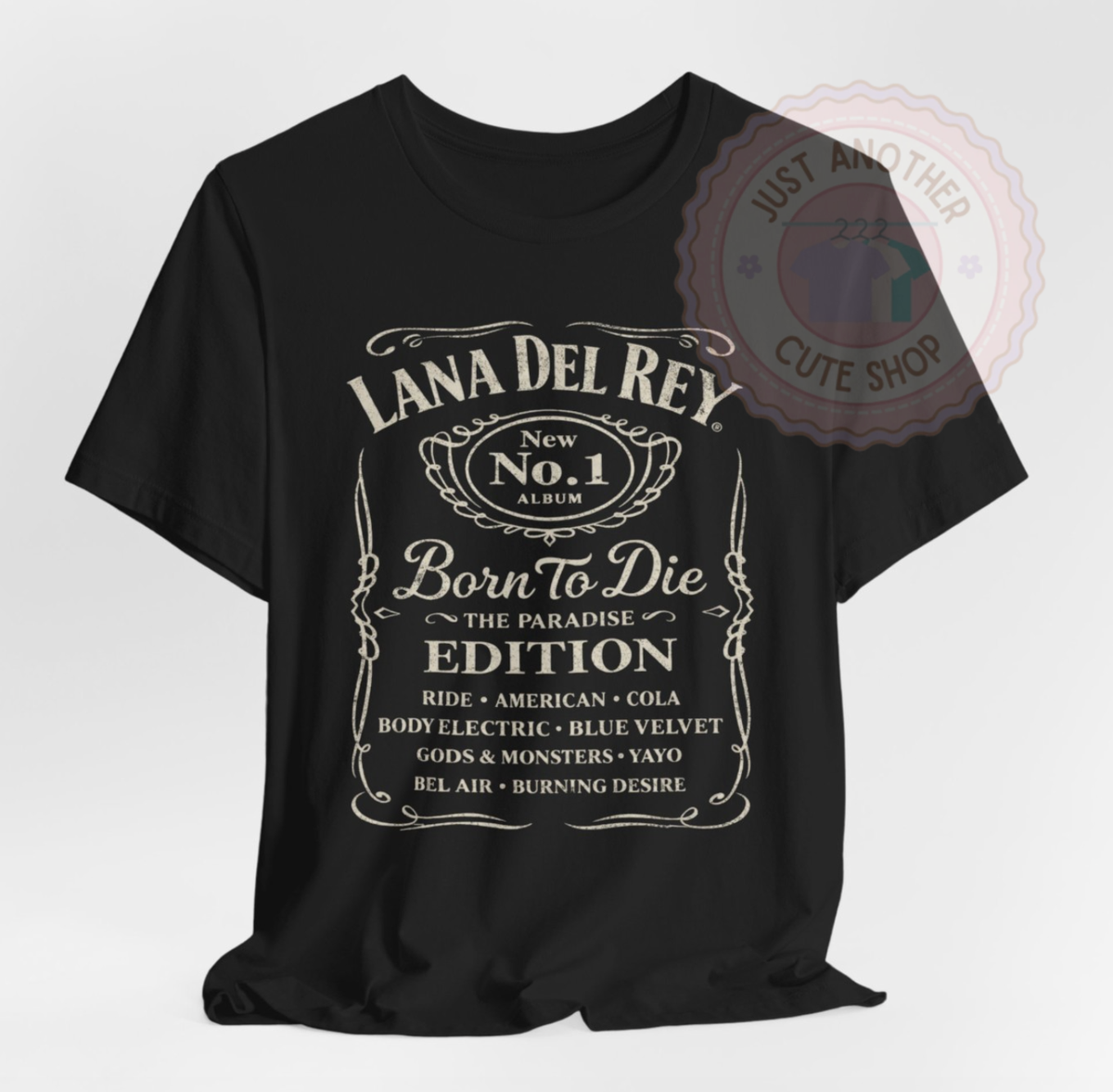 Lana Del Rey Born To Die Paradise Vintage Aesthetic Band T-Shirt