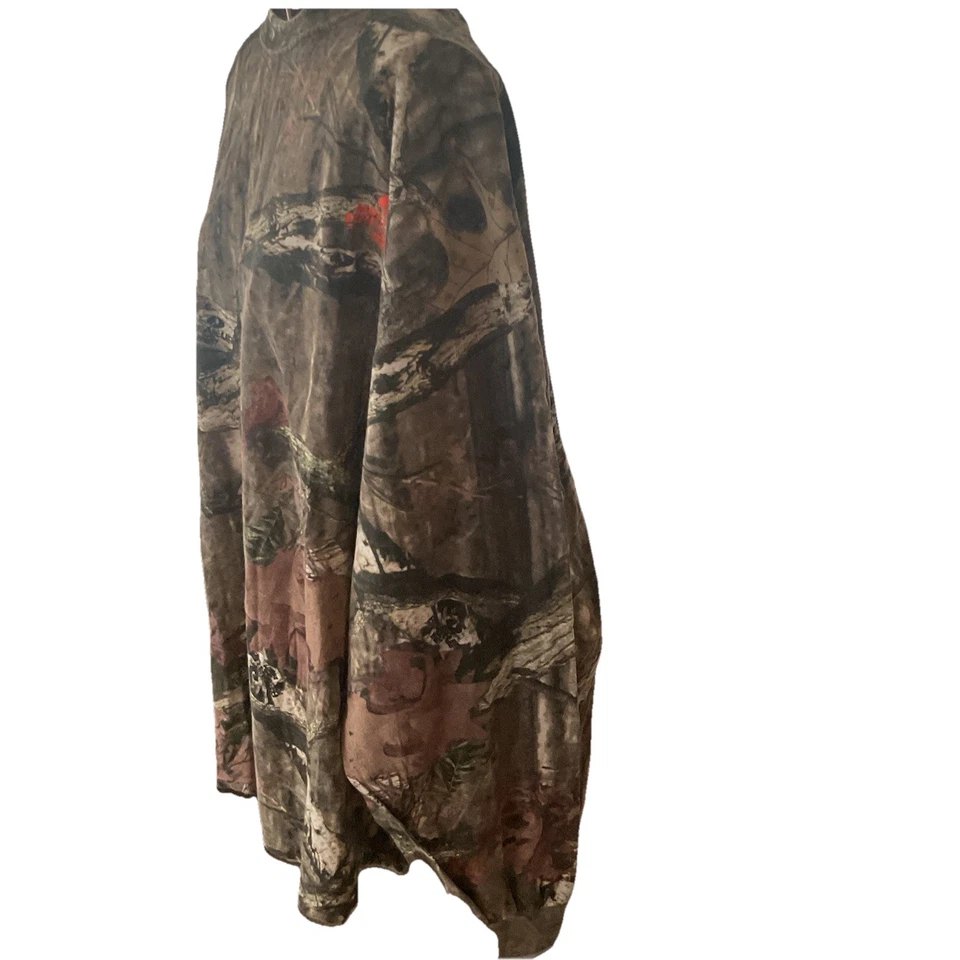 Mossy Oak 2XL  Round Neck Long Sleeve Camo Pullover Shirt - Image 4 of 4