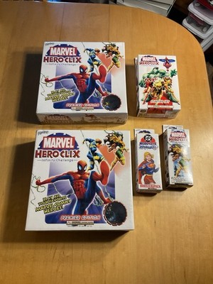 Marvel And Dc Hero Clix New Unopened Lot Huge