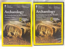 Great Courses Archaeology Introduction to the World's Great Sites Book & DVDs