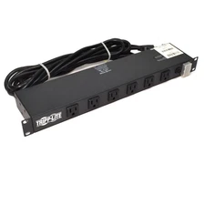 Tripp-Lite RS-1215-RA 12-Outlet PDU Rack-Mount 1U Server Power Strip 120V/15A