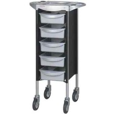 Efalock Friseur Arbeitswagen Friseurwagen Kosmetikwagen Rollwagen Piccolo 4002