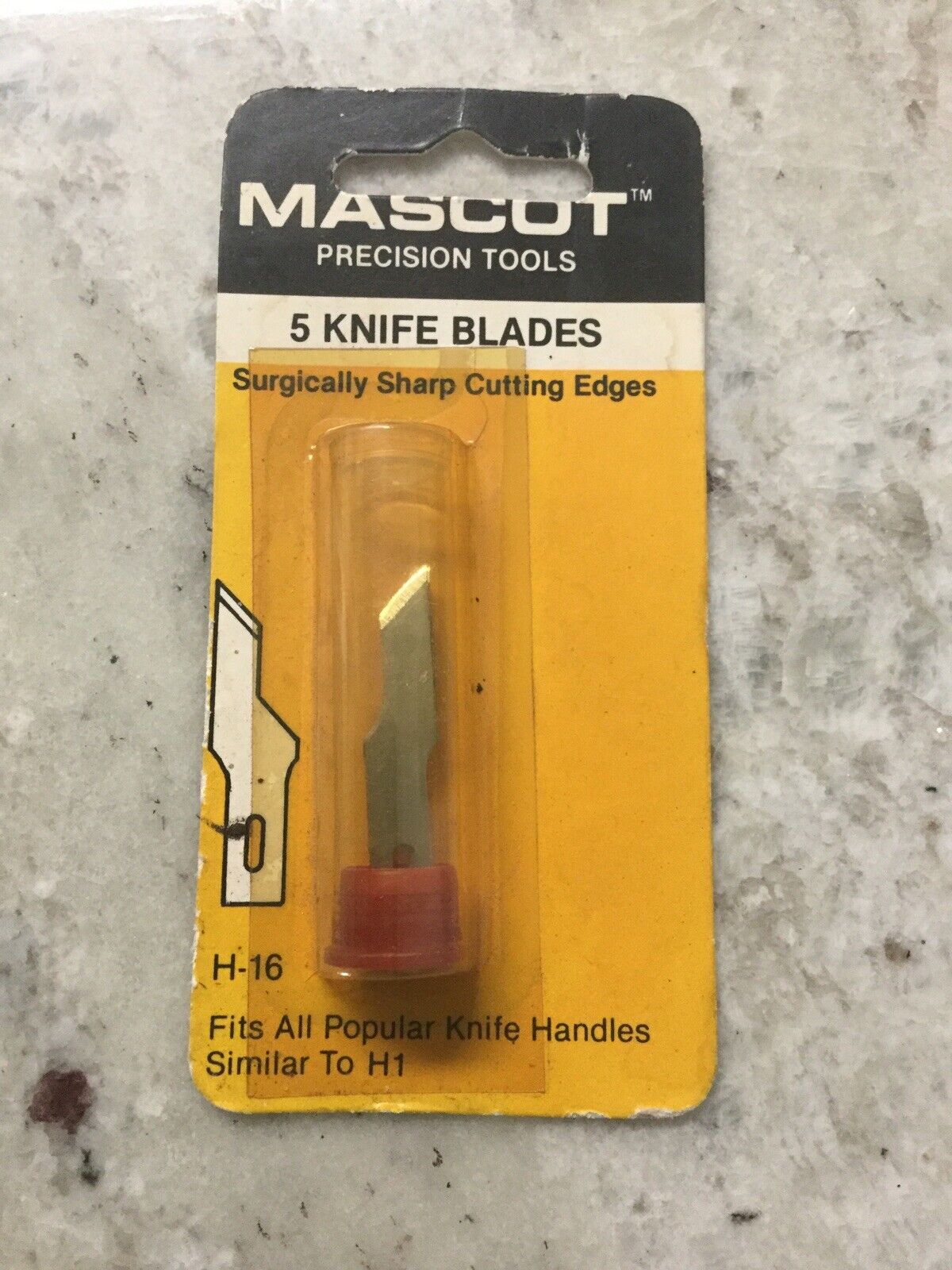 Mascot H-16 Knife Blades Surgically Sharp