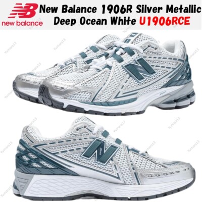 New Balance 1906R Silver Metallic Deep Ocean White U1906RCE Men's