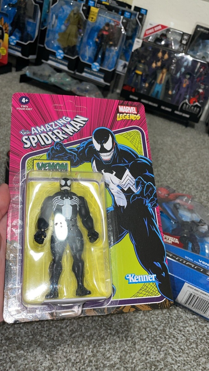 Marvel Legends Venom Retro Collection Action Figure Unpunched 3.75