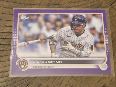 2022 Topps #449 Kolten Wong Meijer Purple Nmmt