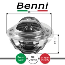 Thermostat Coolant Benni Fits 306 406 Xsara Relay 1.8 1.9 D 1.9 TD 2.0
