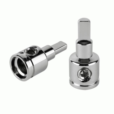 INSTALL BAY IBCPLR1 / 0 GAUGE to 4 GAUGE REDUCER ADAPTER - NICKEL (EACH) **NEW**