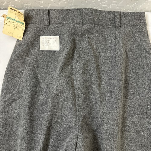 Boys 9/10 Gray Wool Dress Pants Big Kid Camille Ltd Vintage NEW with Tags - Picture 7 of 9