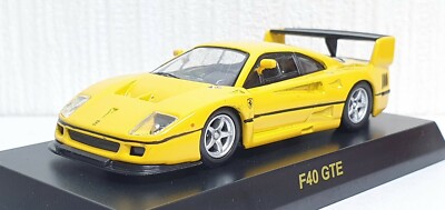 Kyosho 1/64 FERRARI F40 GTE YELLOW diecast car model | eBay